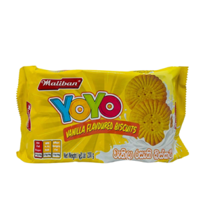 Maliban Yoyo Vanilla Flavoured Biscuits 230g