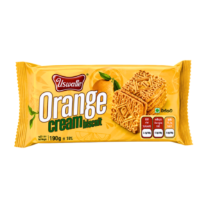 Uswatta Orange Cream Biscuit 190g