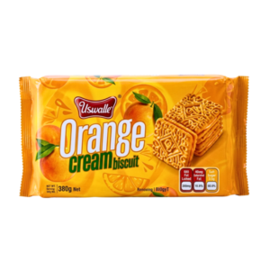 Uswatta Orange Cream Biscuit 380g