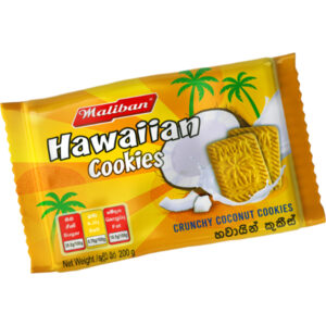 Maliban Hawaiian Cookies Biscu.200G