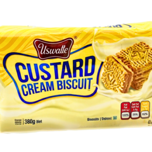 USWATTE CUSTARD CREAM BISCUIT 380G