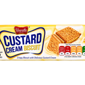 USWATTE CUSTARD CREAM BISCUIT 90G